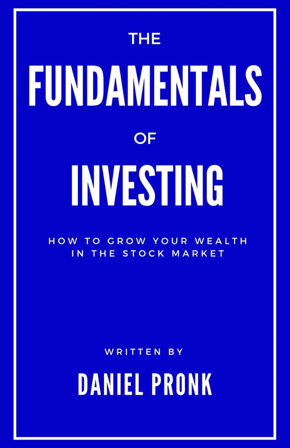 The Fundamentals of Value Investing book cover
